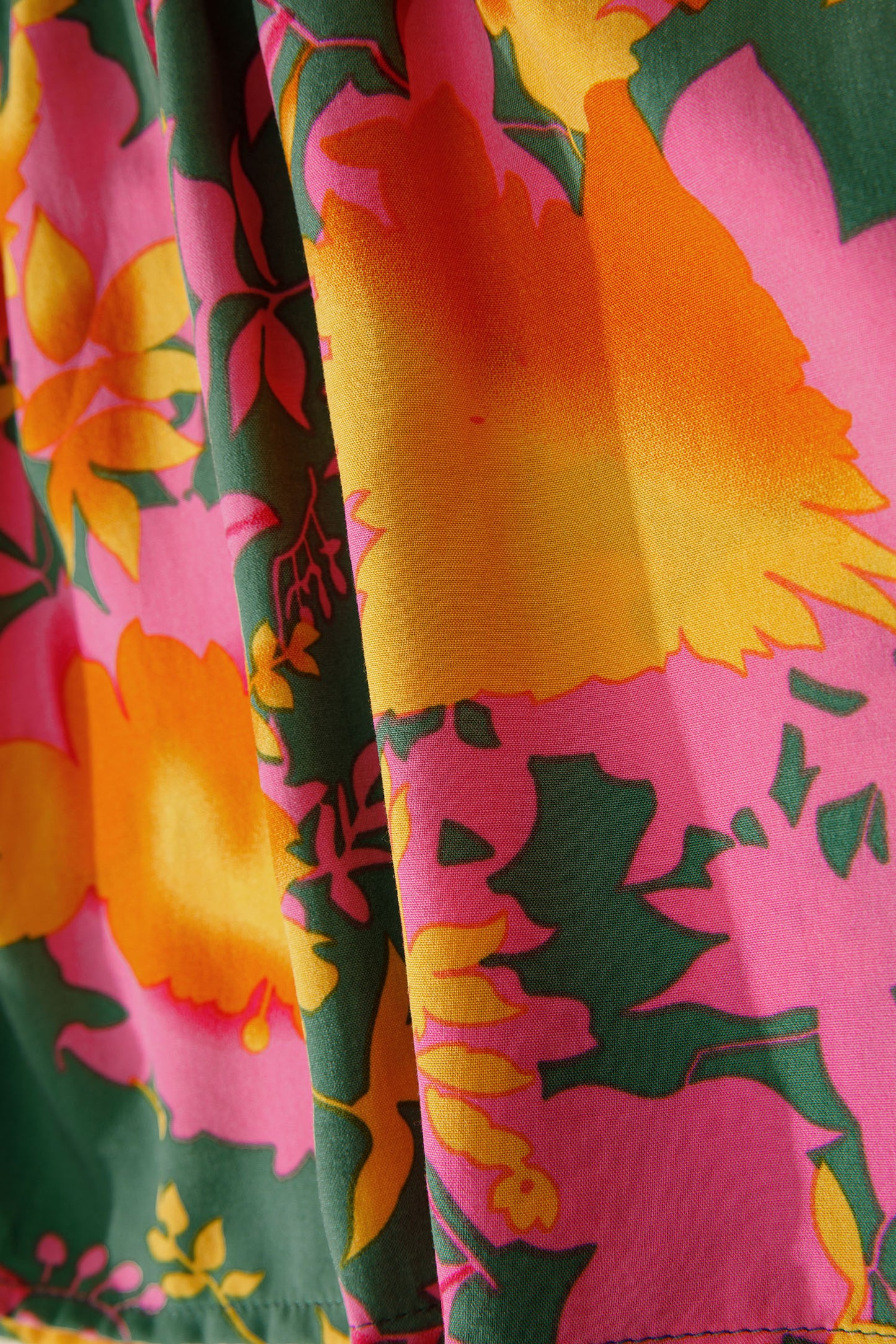 Women's Multicolour Floral Long Sleeve Summer Mini Dress