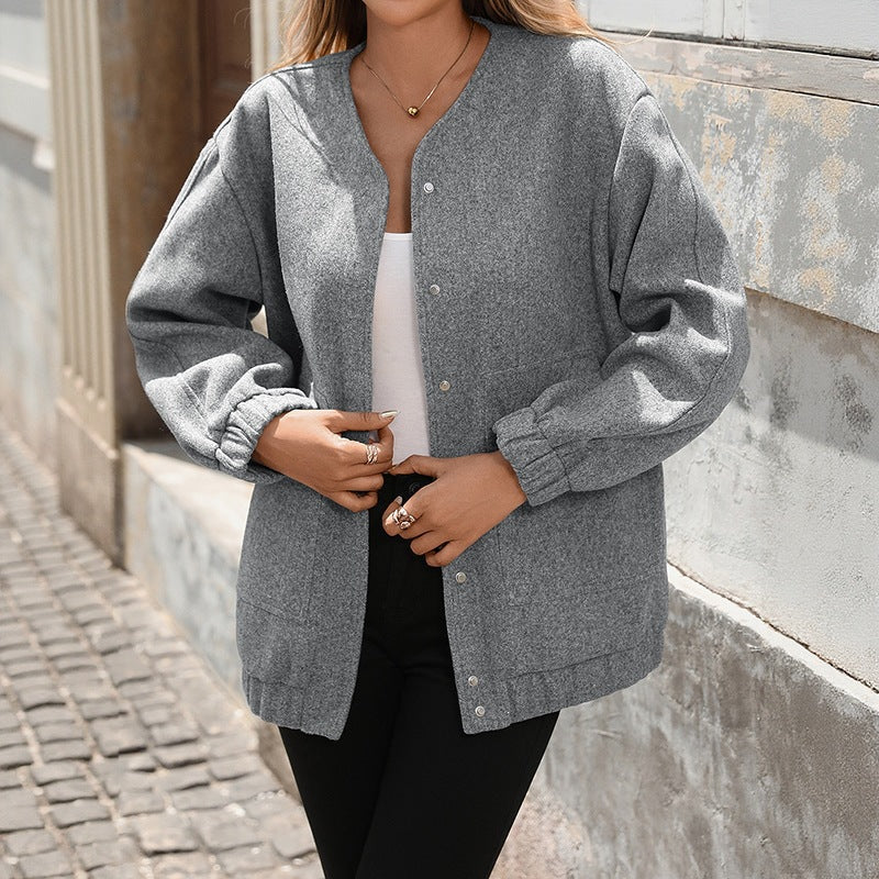 Women's Bomber Jacket - front view