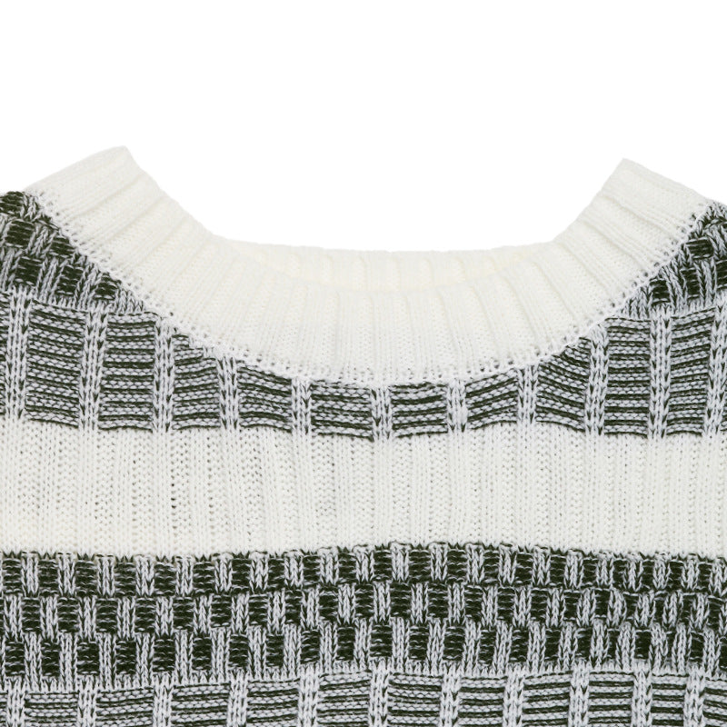 Women's Block Stripe Jumper in Multicolor, view 7