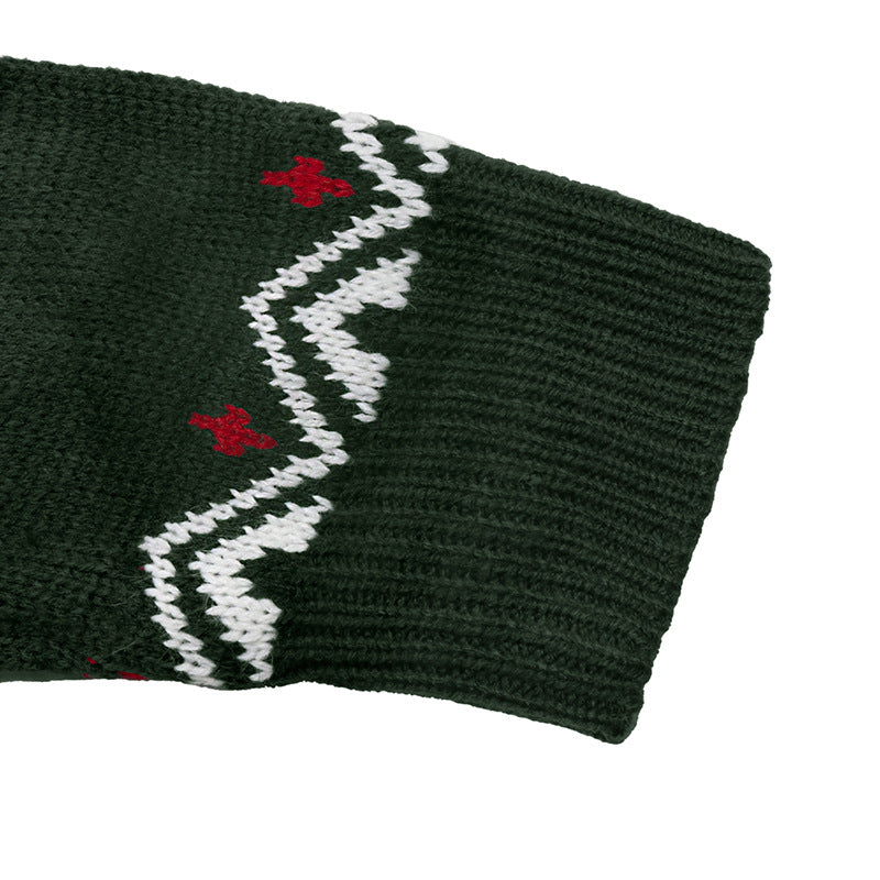 Women's Christmas Tree Jumper in Multicolor, view 8