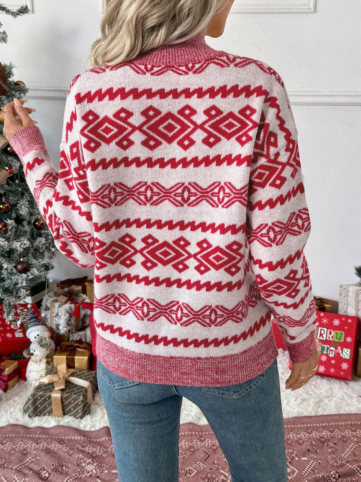 Women's Cheer Jumper in Multicolor, view 6