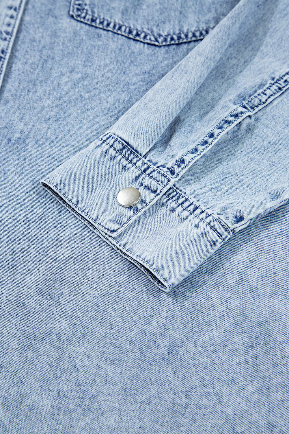 Women's Blue Denim Summer Mini Dress