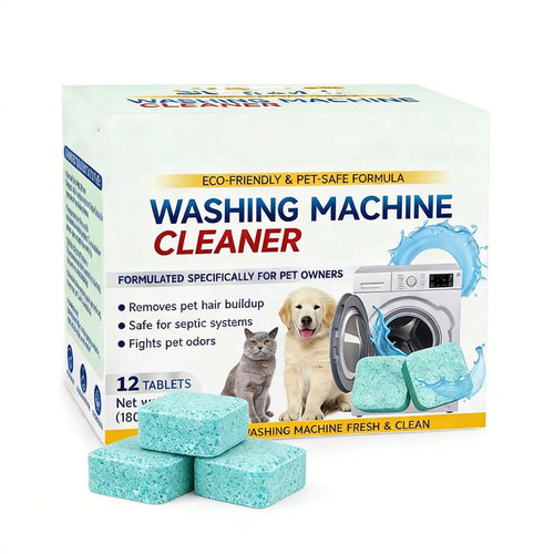 Pet Hair & Odour Washing Machine Cleaner Tablets