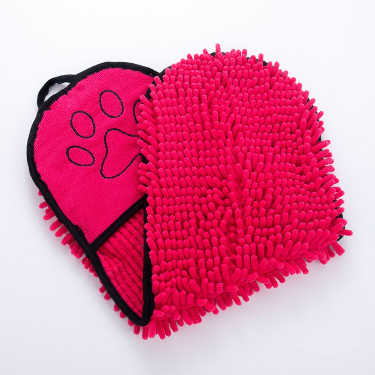 Microfibre Dog Towel – Super Absorbent & Quick-Dry, Double Pockets