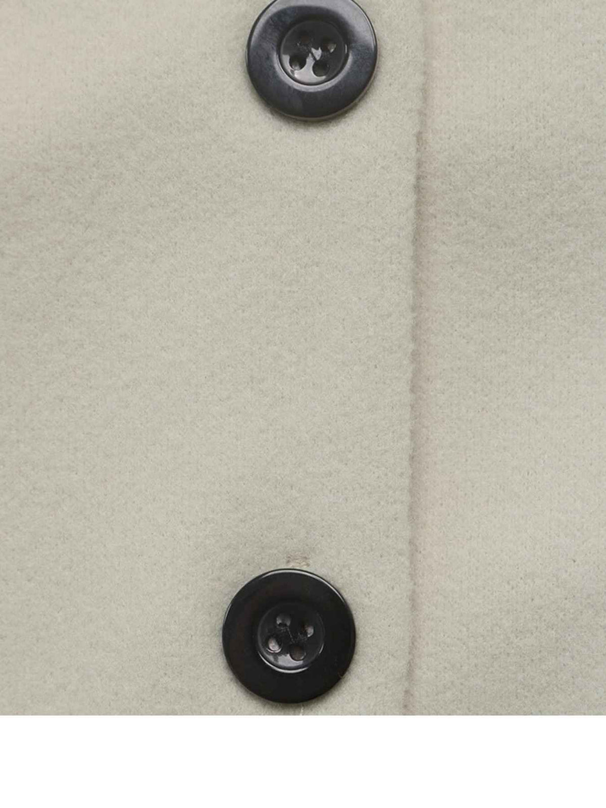 Tie Waist Single Breasted Short Belted Coat