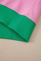 Colourblock Co-ord Set with Drop Shoulder Top and Skort