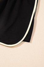 Colourblock Co-ord Set with Drop Shoulder Top and Skort
