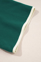 Colourblock Co-ord Set with Drop Shoulder Top and Skort