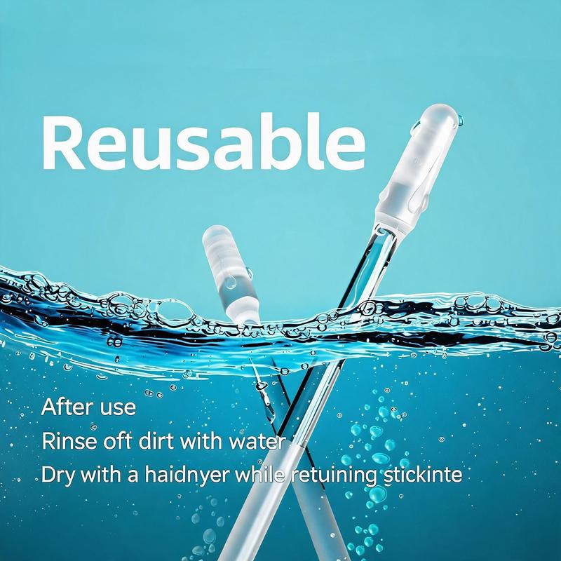Almorio Reusable Sticky Ear Cleaning Sticks