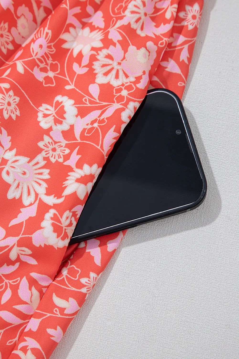 Wild Bloom Empire Waist Maxi Dress