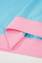 Colourblock Co-ord Set with Drop Shoulder Top and Skort