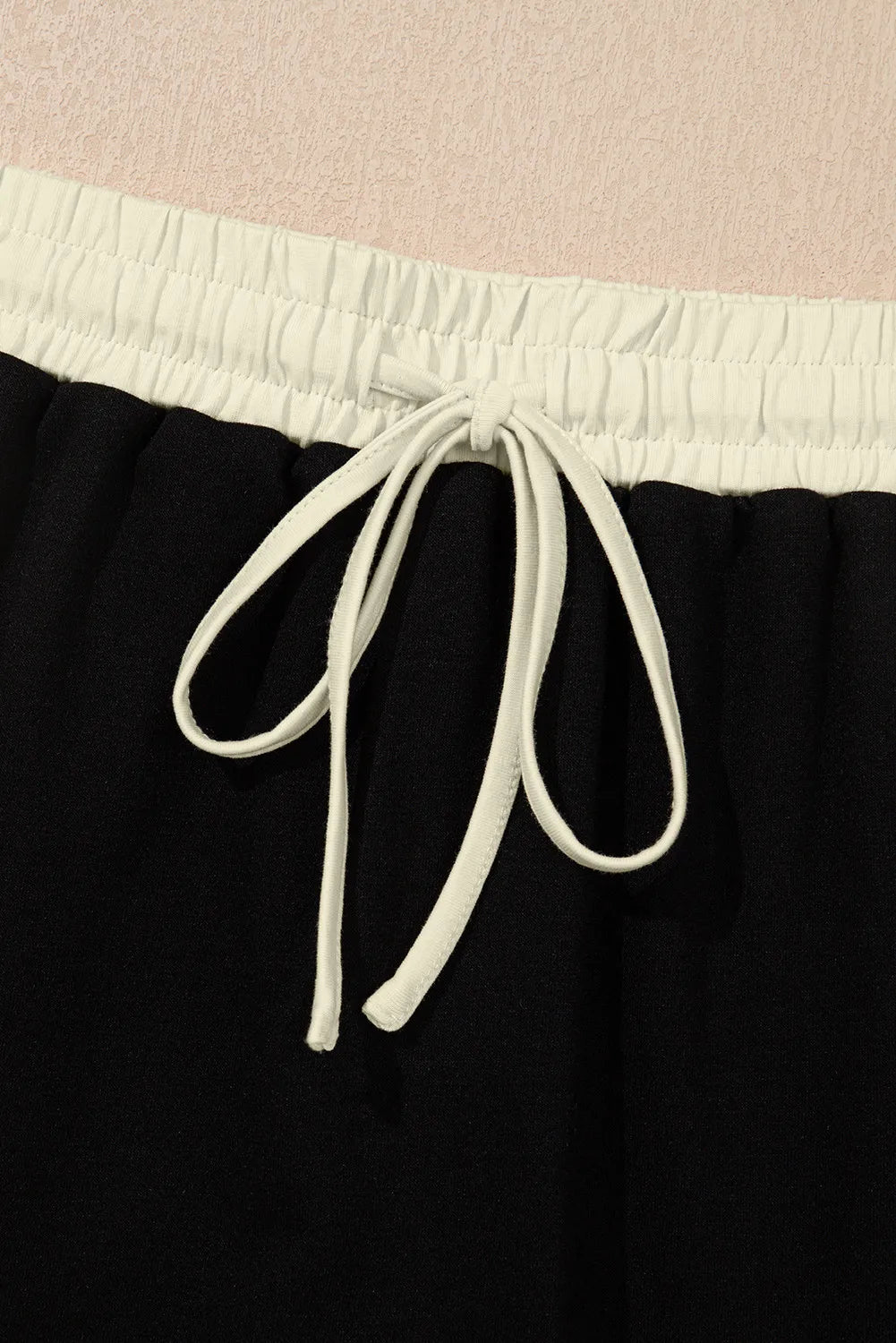 Colourblock Co-ord Set with Drop Shoulder Top and Skort
