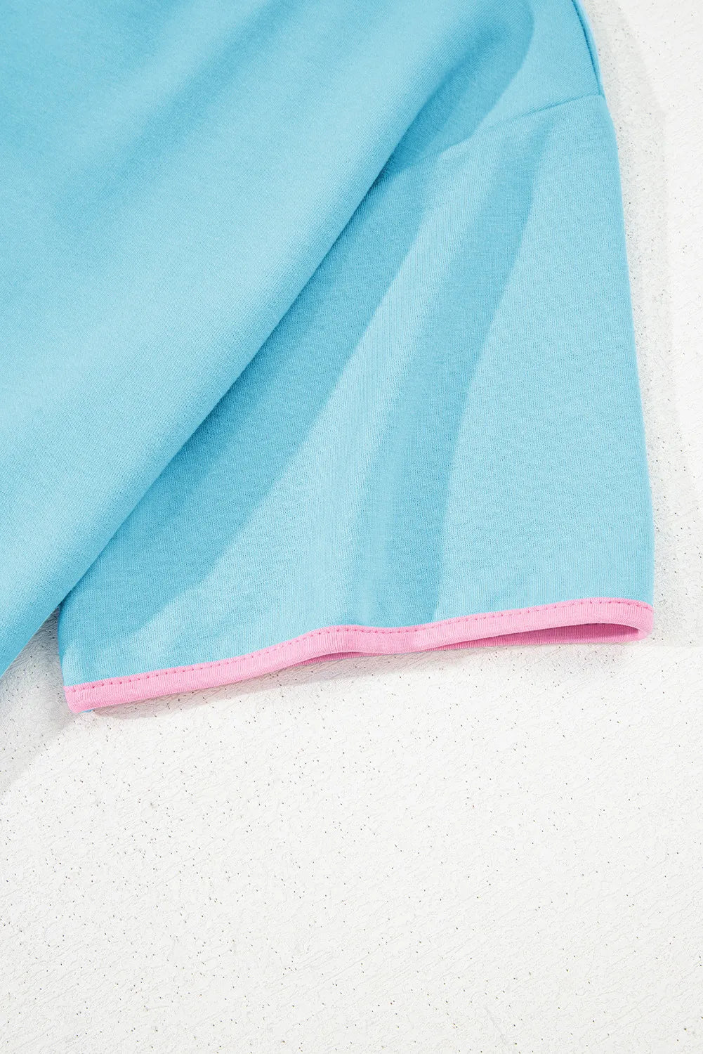 Colourblock Co-ord Set with Drop Shoulder Top and Skort