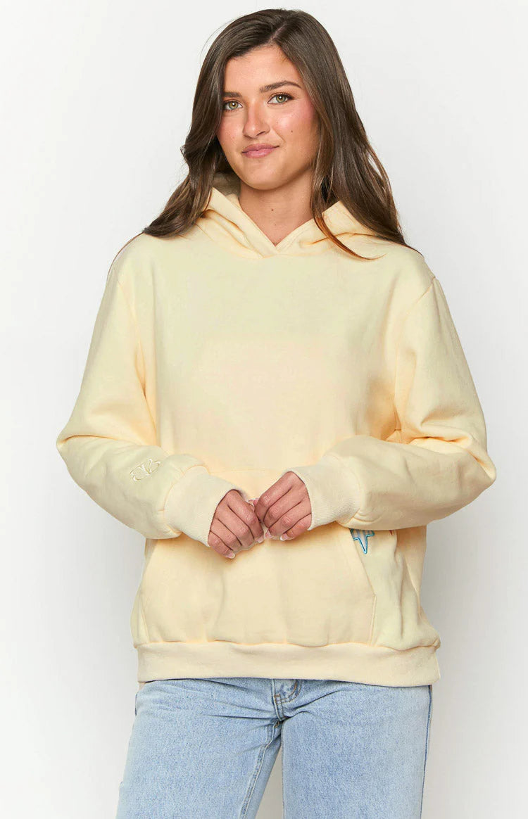 ALMORIO CREAM STAR HOODIE