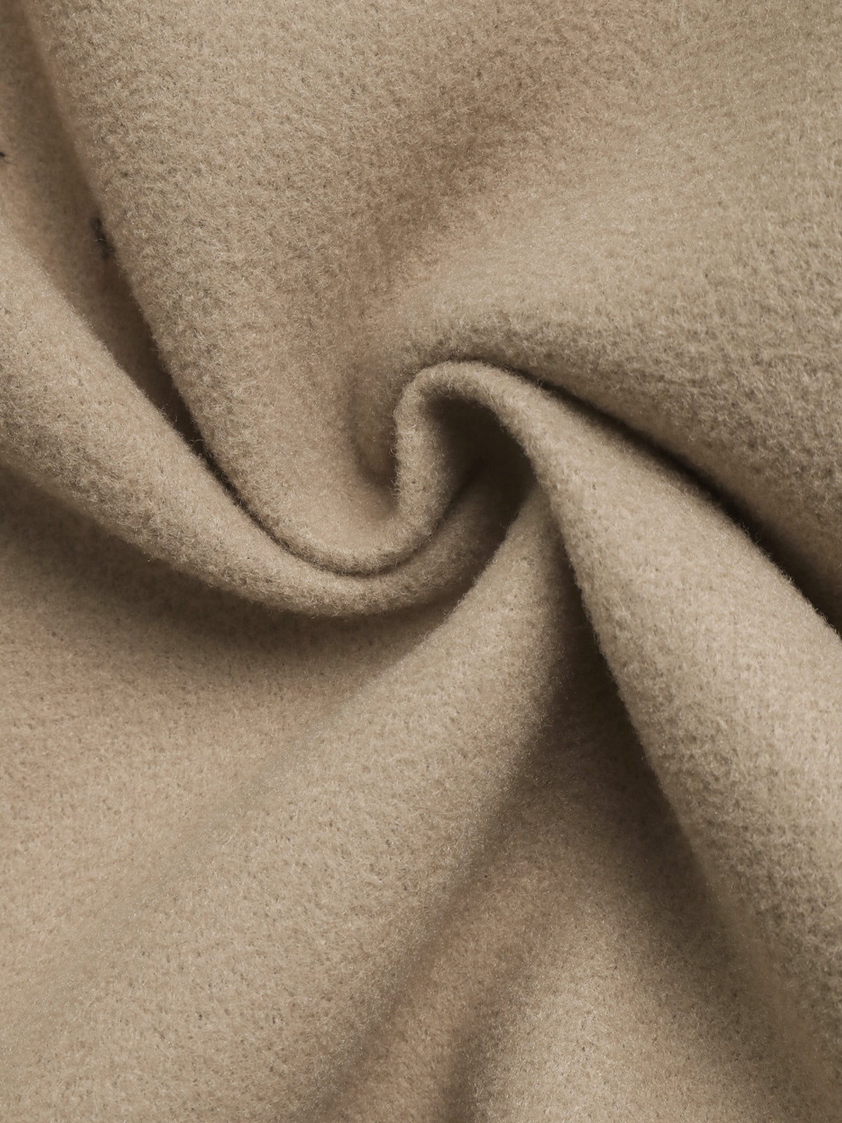 Belted Double Breasted Longline Camel Coat