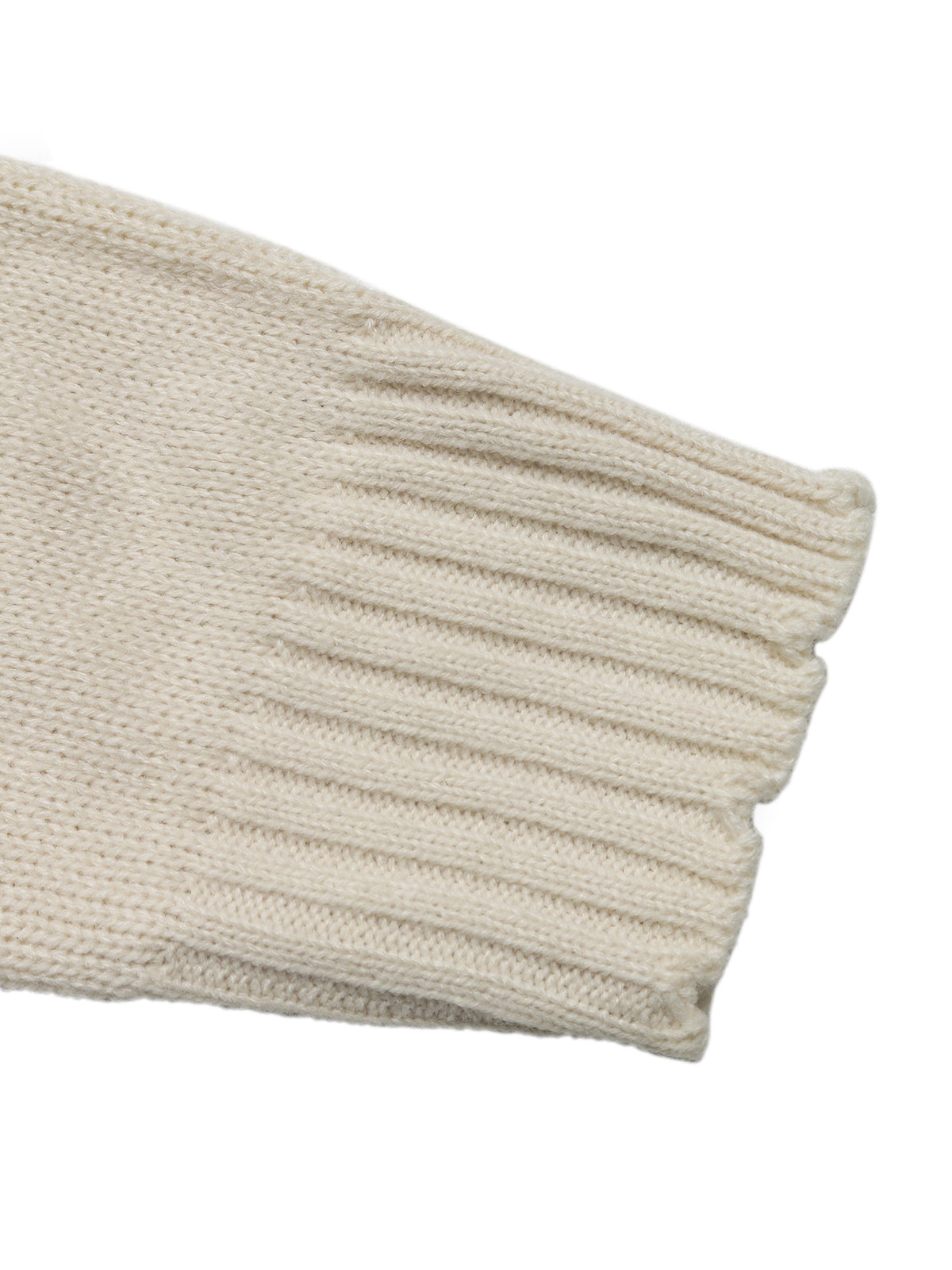 Fair Isle Cable Knit Bobble Stitch Polo Neck Jumper