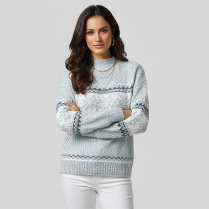 Women's Fair Isle Snowflake Jumper
