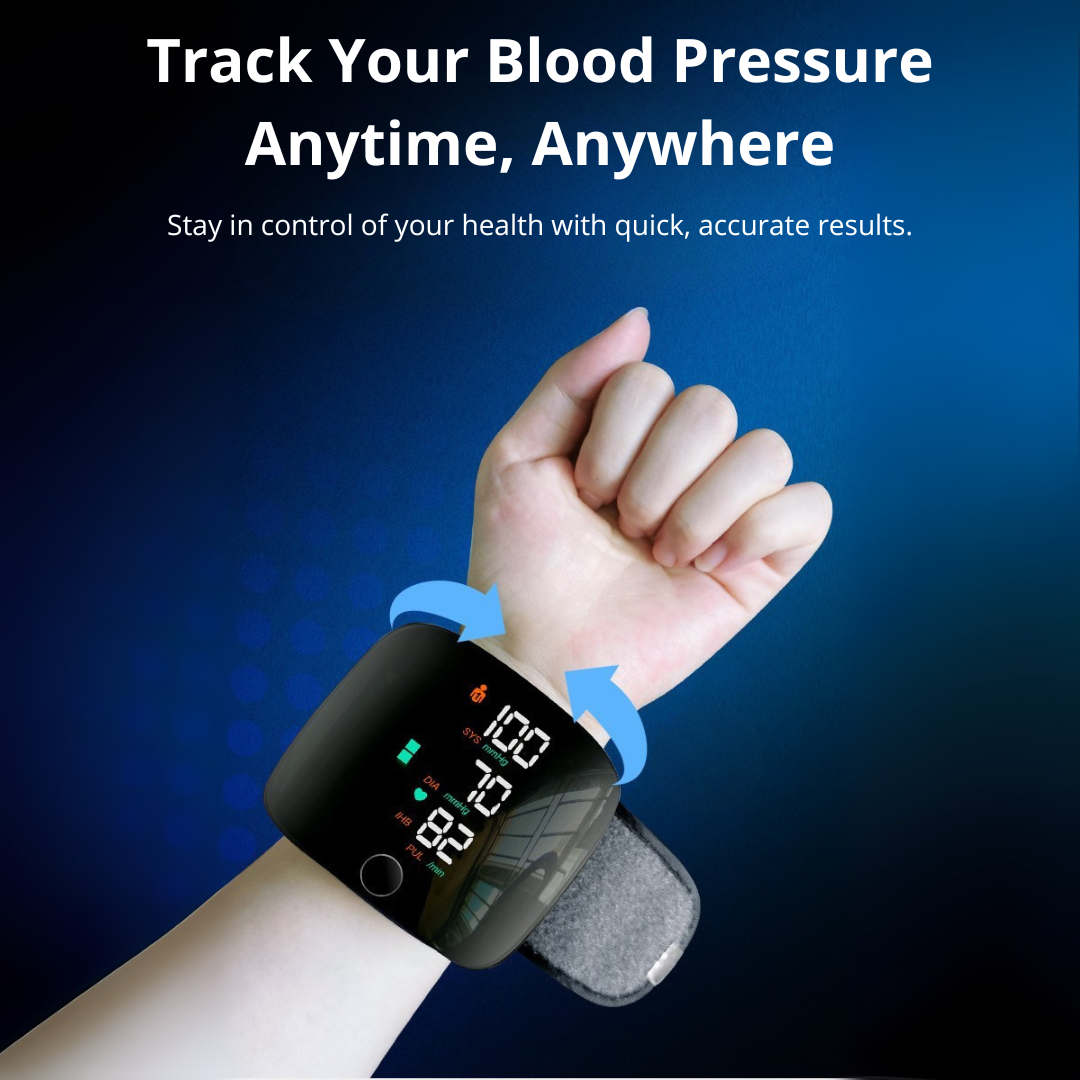 Almorio Smart Wrist Blood Pressure Monitor