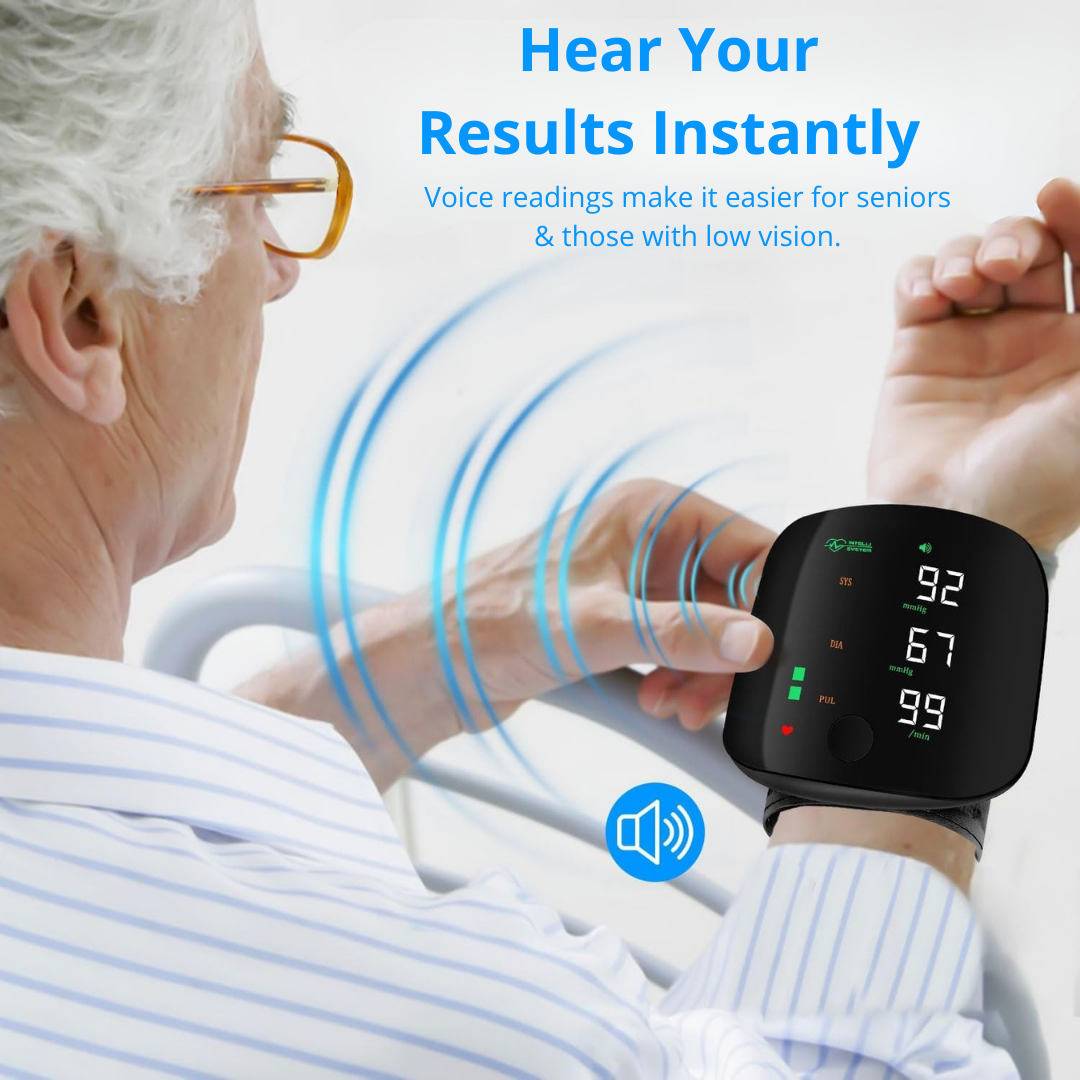 Almorio Smart Wrist Blood Pressure Monitor