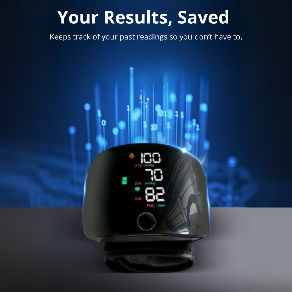Almorio Smart Wrist Blood Pressure Monitor