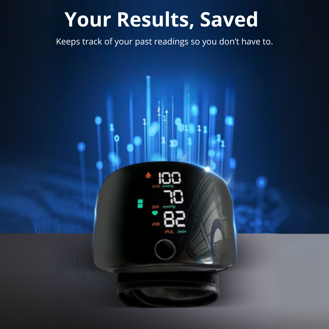 Almorio Smart Wrist Blood Pressure Monitor