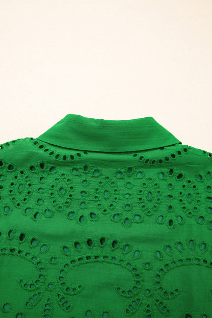 Women's Green Summer Mini Dress