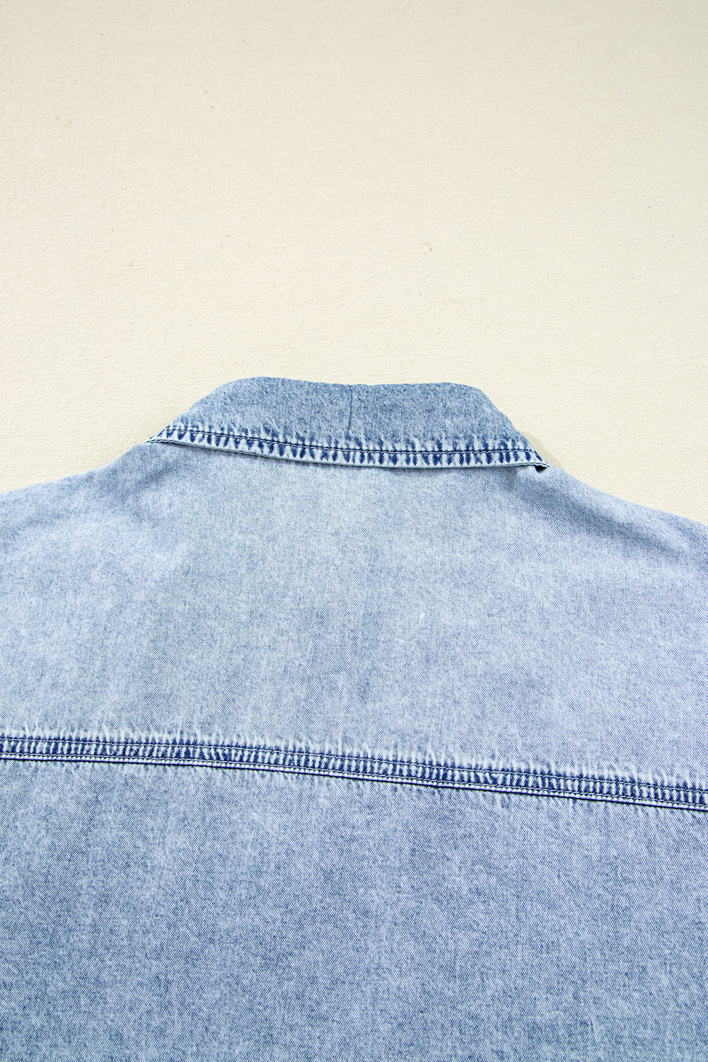 Women's Blue Denim Summer Mini Dress