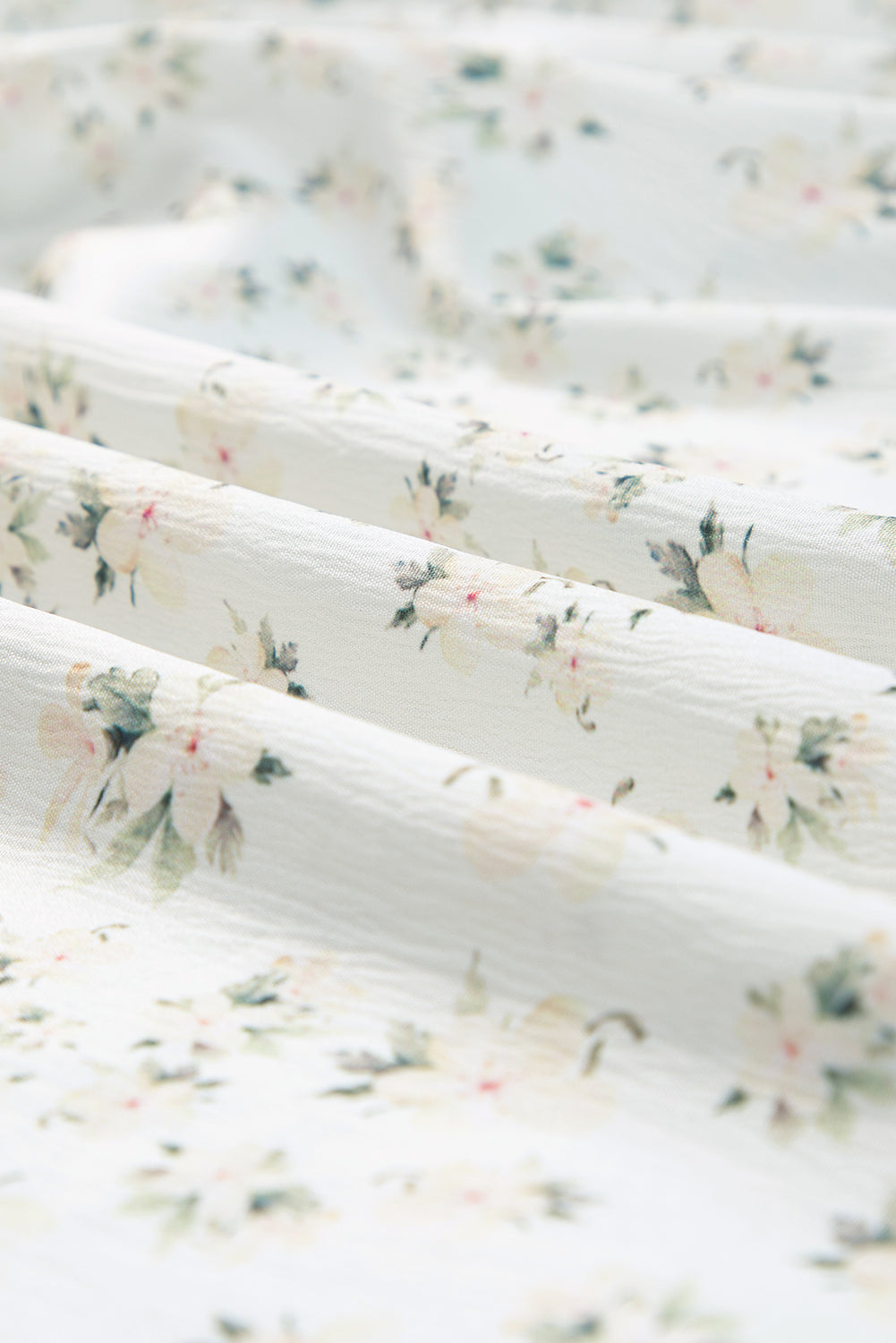 Women's White Floral Summer Maxi Dress