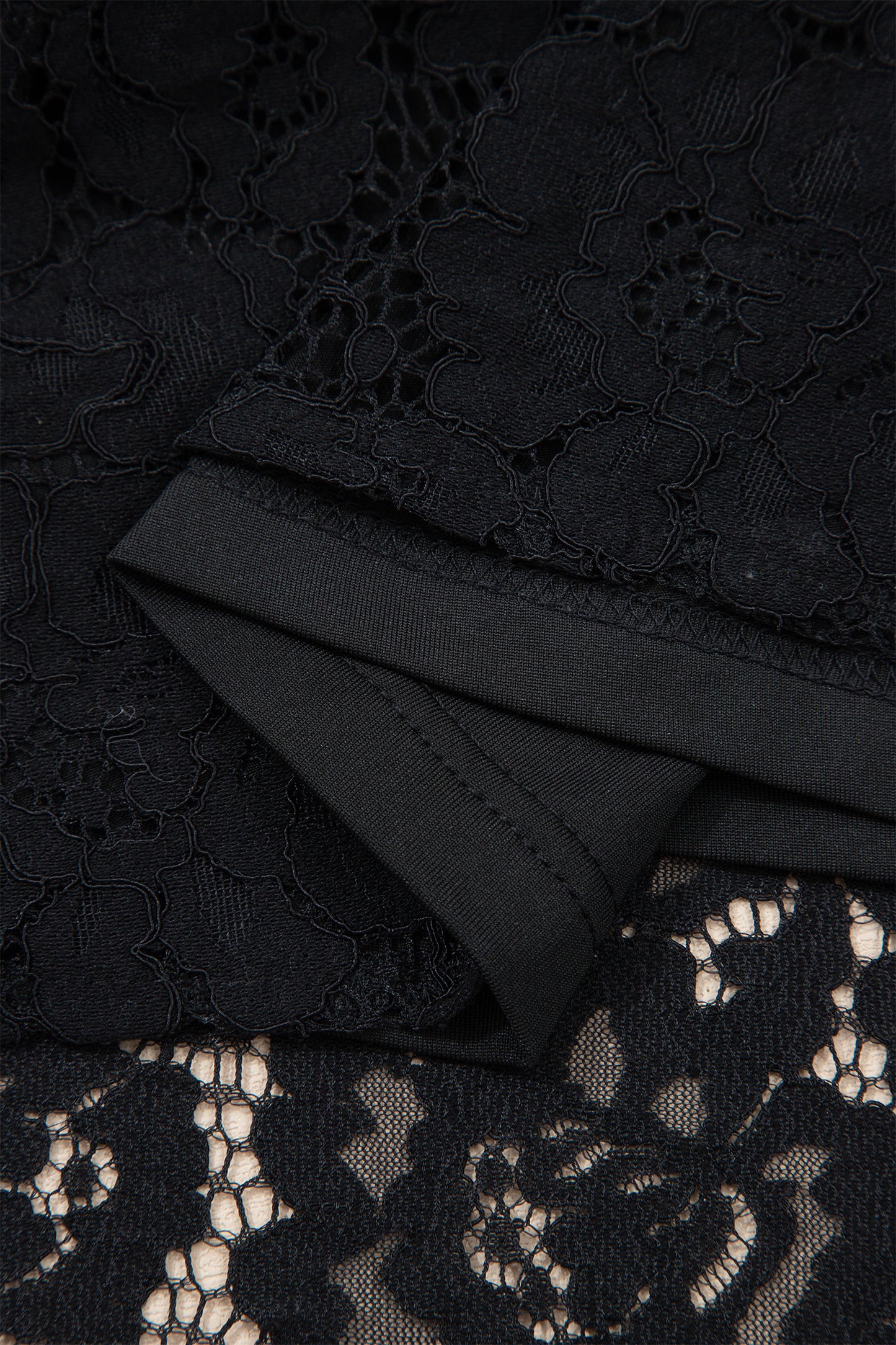 Women's Black Floral Lace Overlay Short Sleeve Summer Maxi Dress