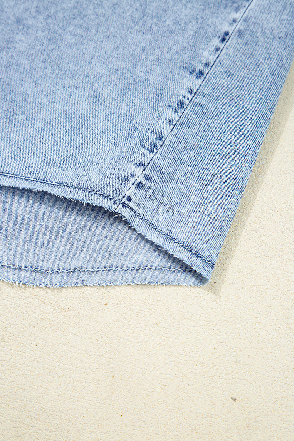 Women's Blue Denim Summer Mini Dress