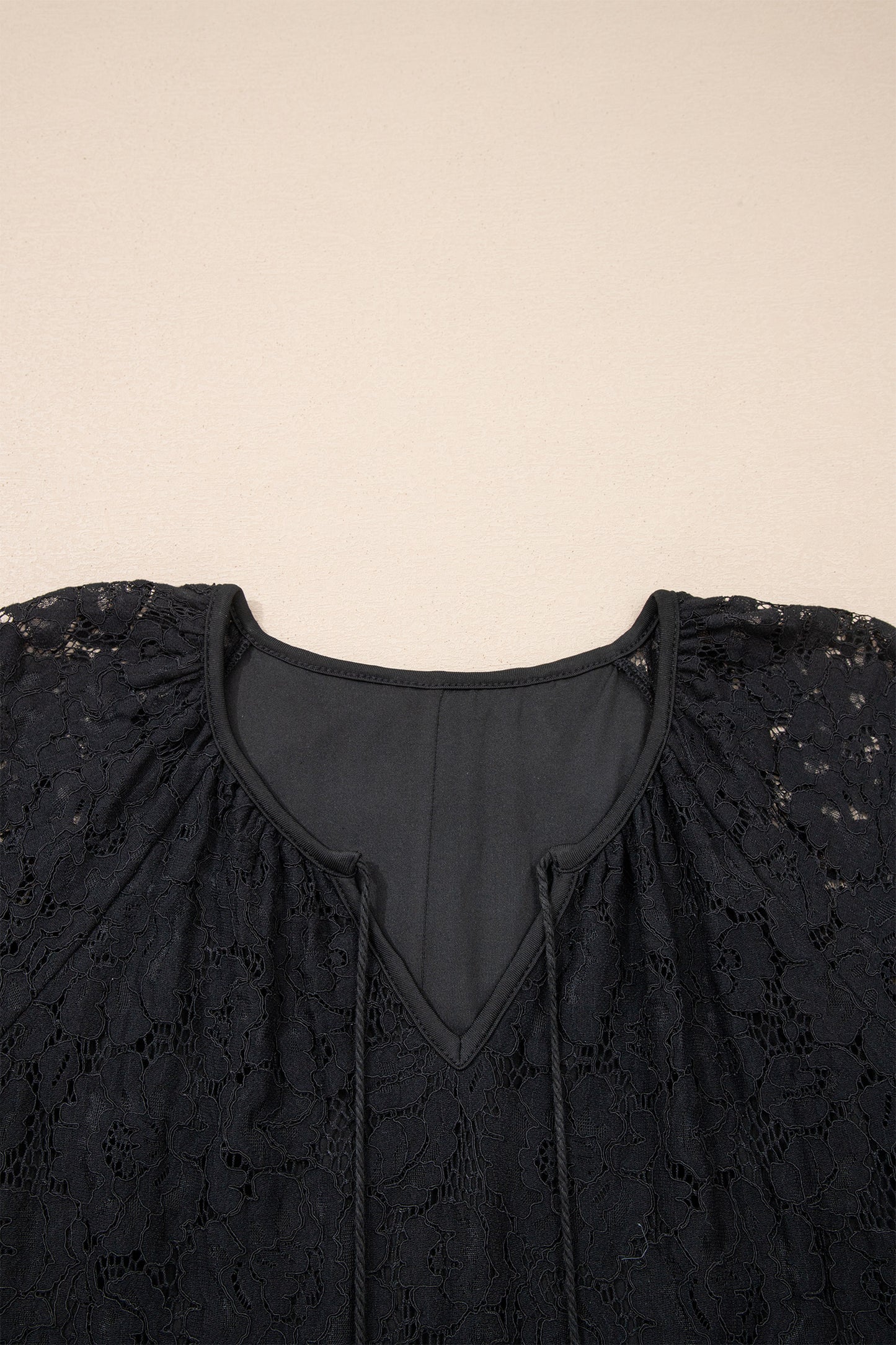 Women's Black Floral Lace Overlay Short Sleeve Summer Maxi Dress