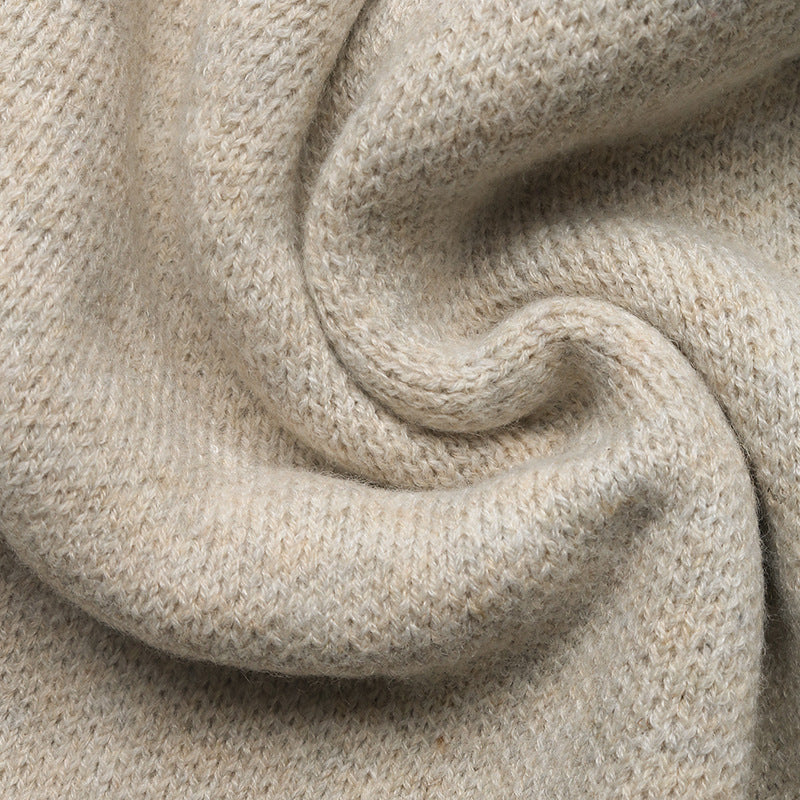 Women's Edge Trim Cardigan in Beige, view 8