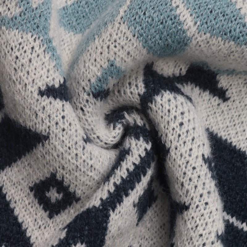 Women's Snowflake Jumper in Multicolor, view 8
