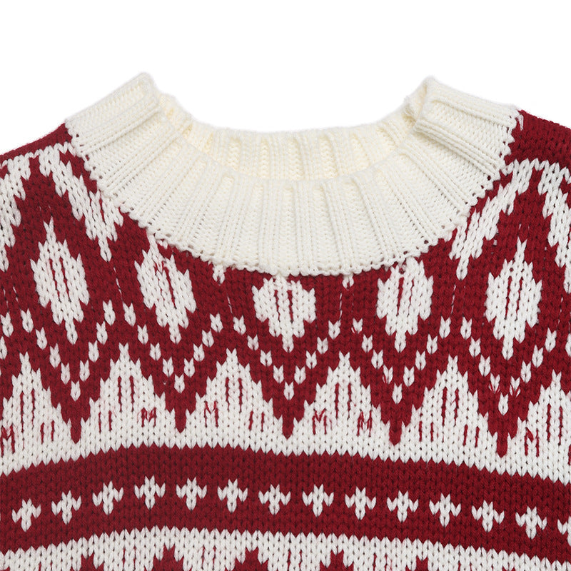 Women's Diamond Pattern Jumper in Multicolor, view 7