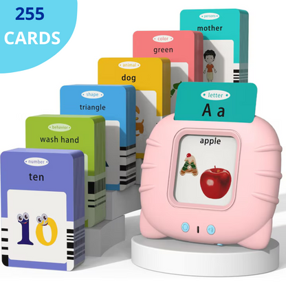 Almorio Talking Flashcards Reader Pink color